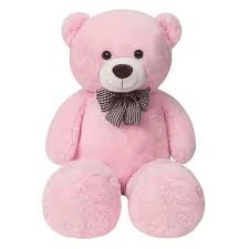 3.2 feet Premium Pink Teddy Bear