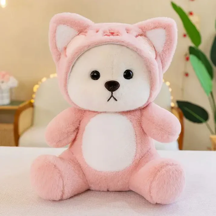 Lina Shibu Pink Bear 45 cm