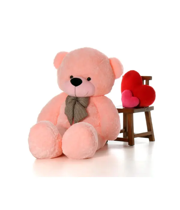 6 feet premium Pink Teddy bear - Image 2