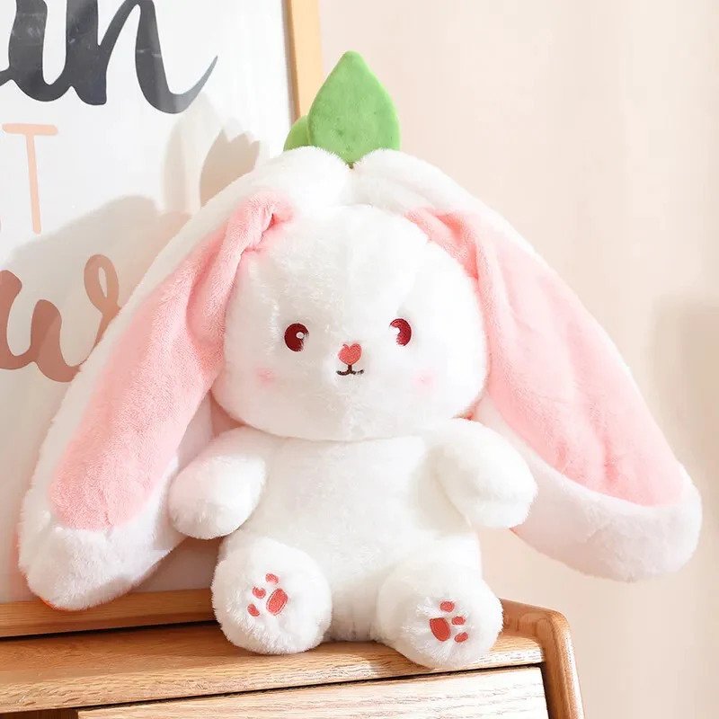 Rabbit Zip Plushie Teddy Bear